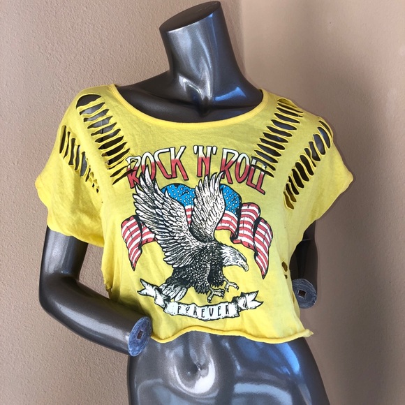 unknown Tops - Rock in roll shirt 💥